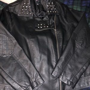 Leather jacket
